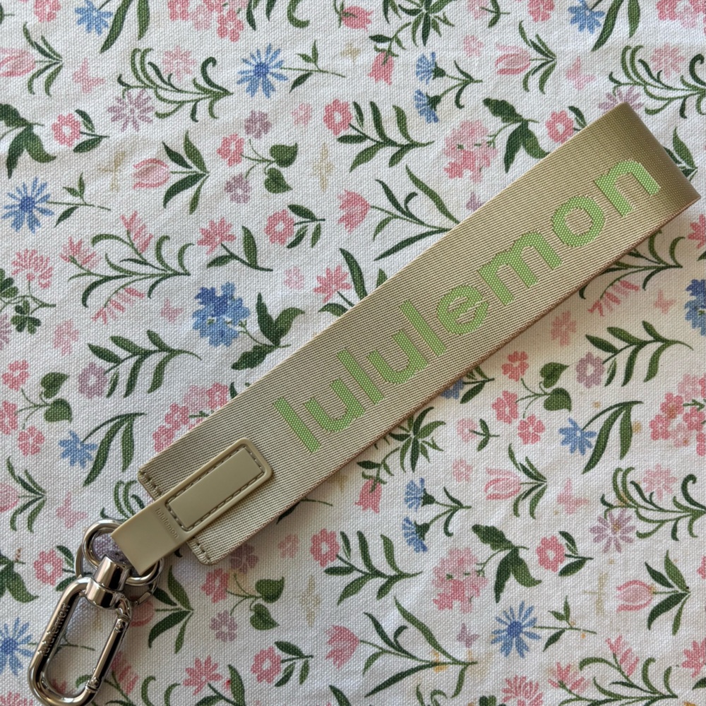 Lululemon keychain